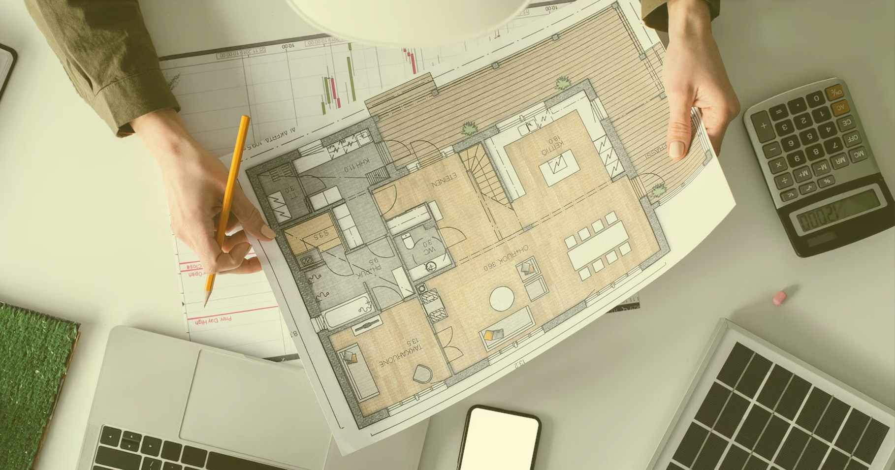 Créationde plans d'architecture résidentielle.