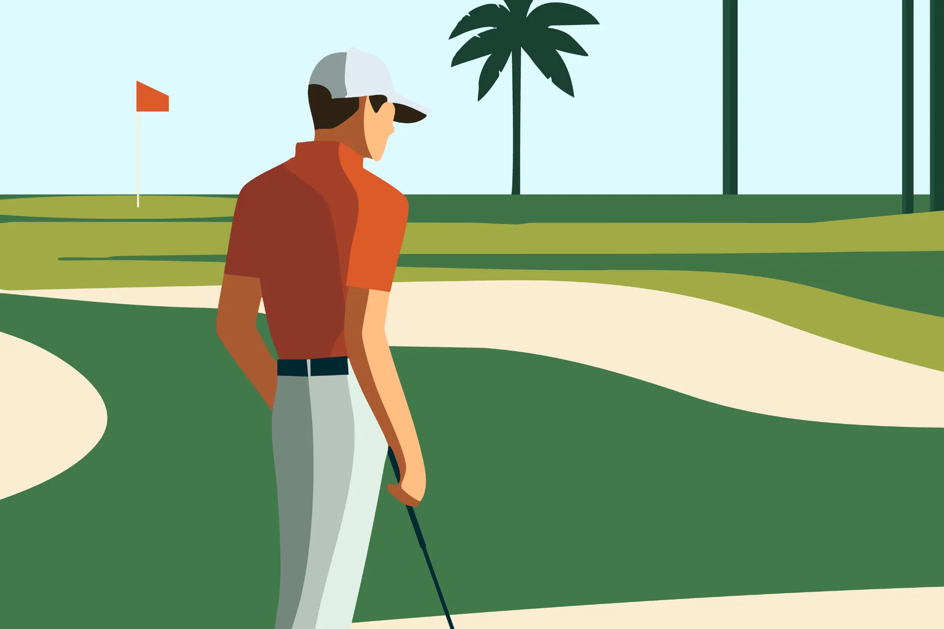 GAIA Residences Hollywood golf graphic