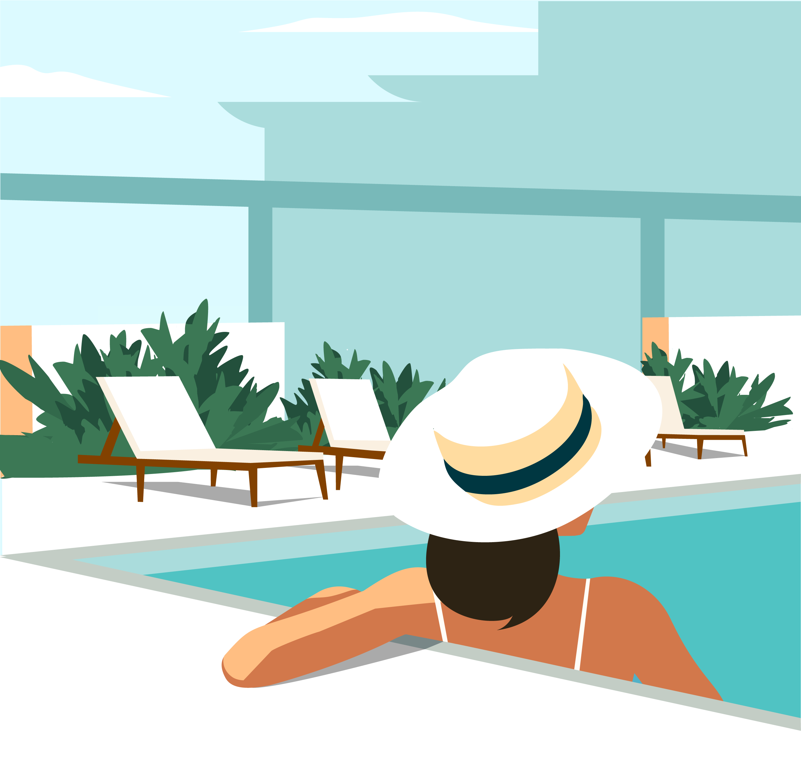 GAIA Residences Hollywood butterfly graphic