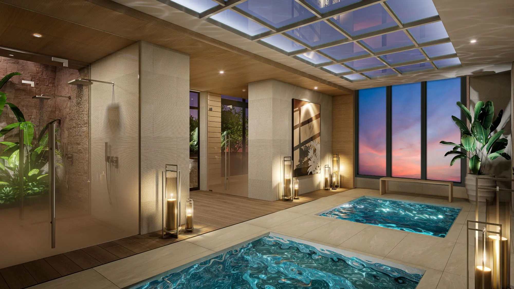 GAIA Residences Hollywood wellness spa