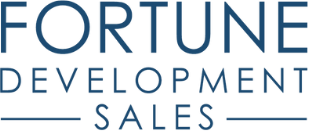 Company logo for Fortune Development Sales, part of the team that involved in creating the Gaia Residences Hollywood.