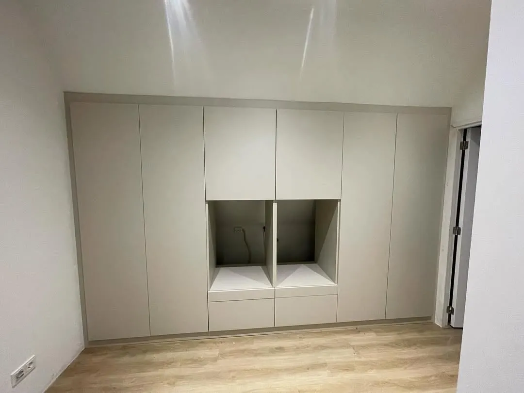 Kast voor wasmachine op maat, wasmachinekast maatwerk door SA Meubels Harderwijk