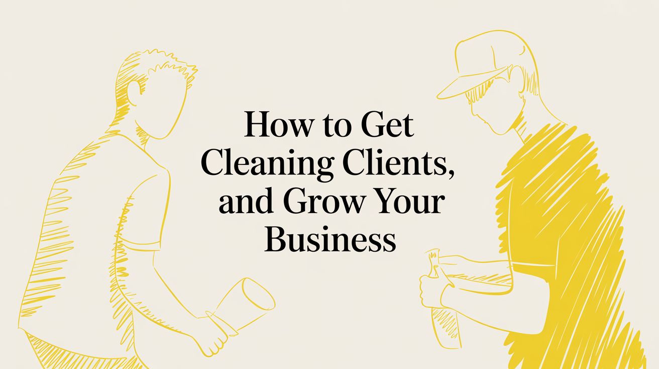 How to Get Cleaning Clients and Grow Your Business