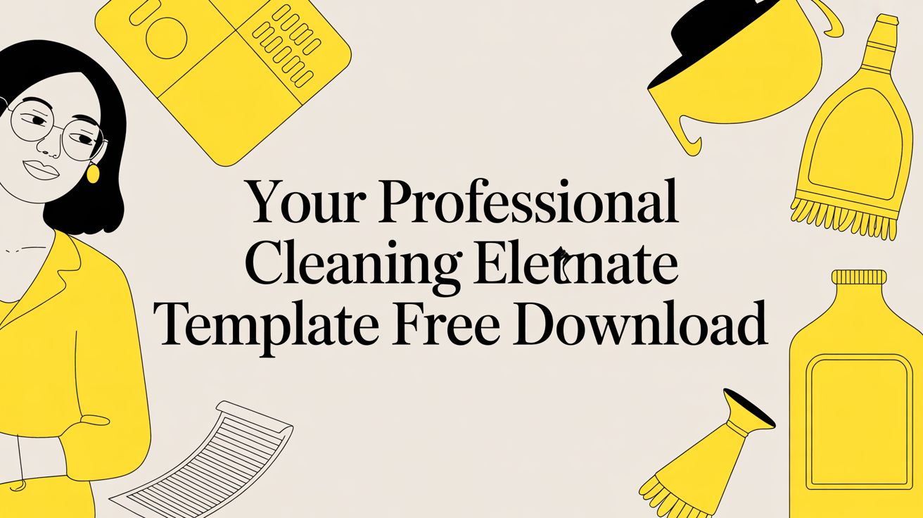 Your Professional Cleaning Estimate Template (Free Download)