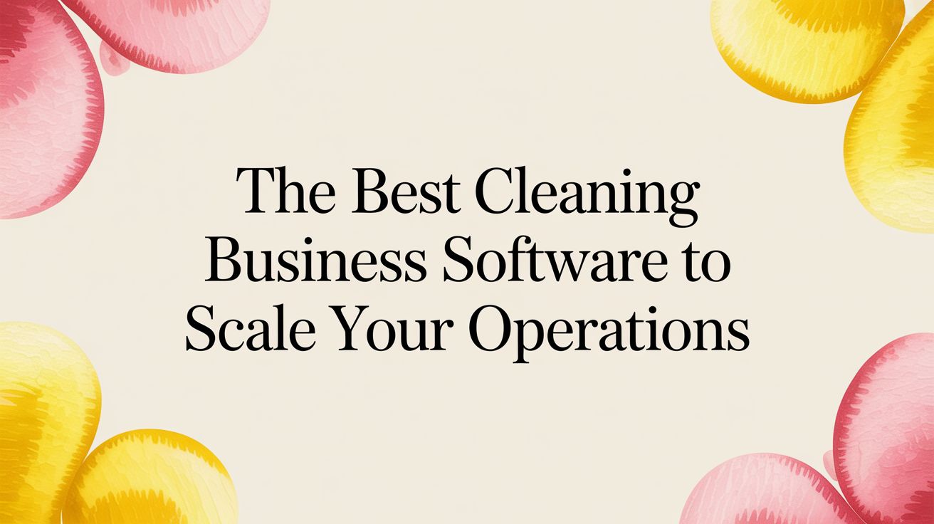 The Best Cleaning Business Software to Scale Your Operations