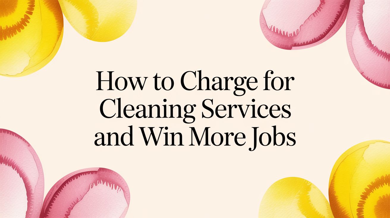 How to Charge for Cleaning Services and Win More Jobs