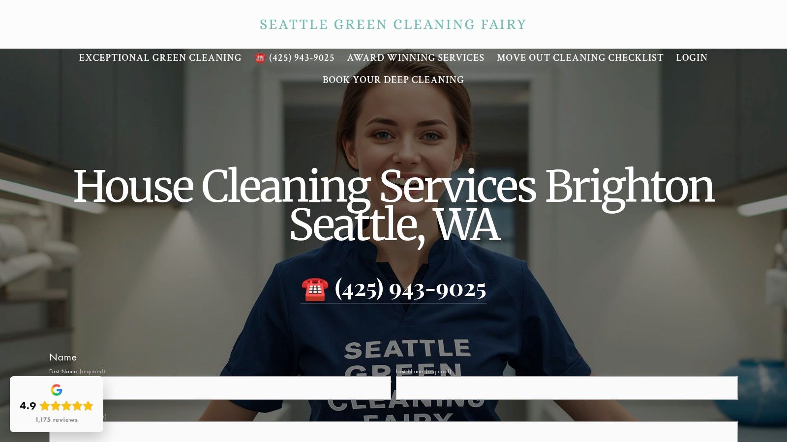 Seattle Green Cleaning Fairy