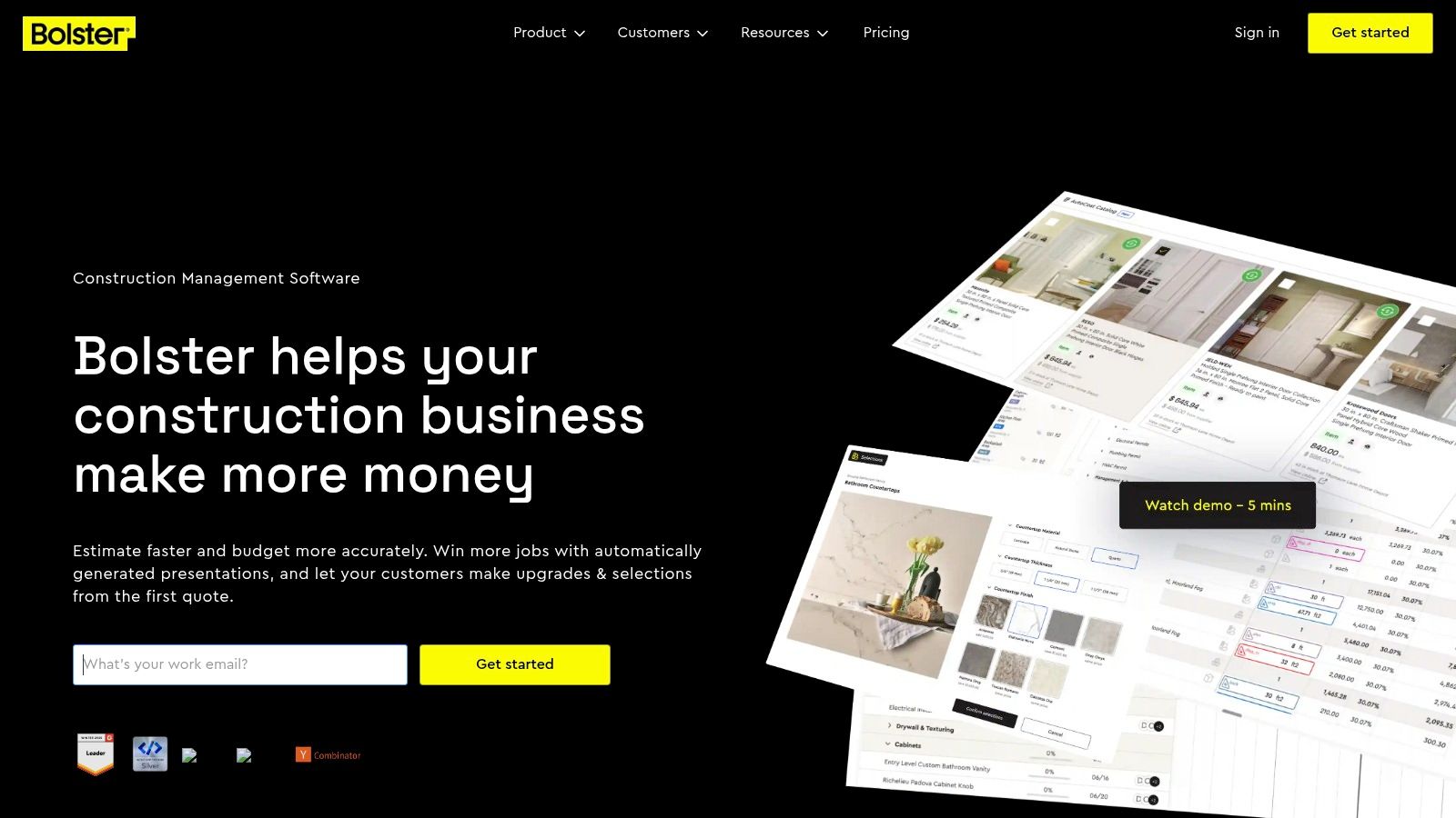 Bolster (formerly CostCertified)