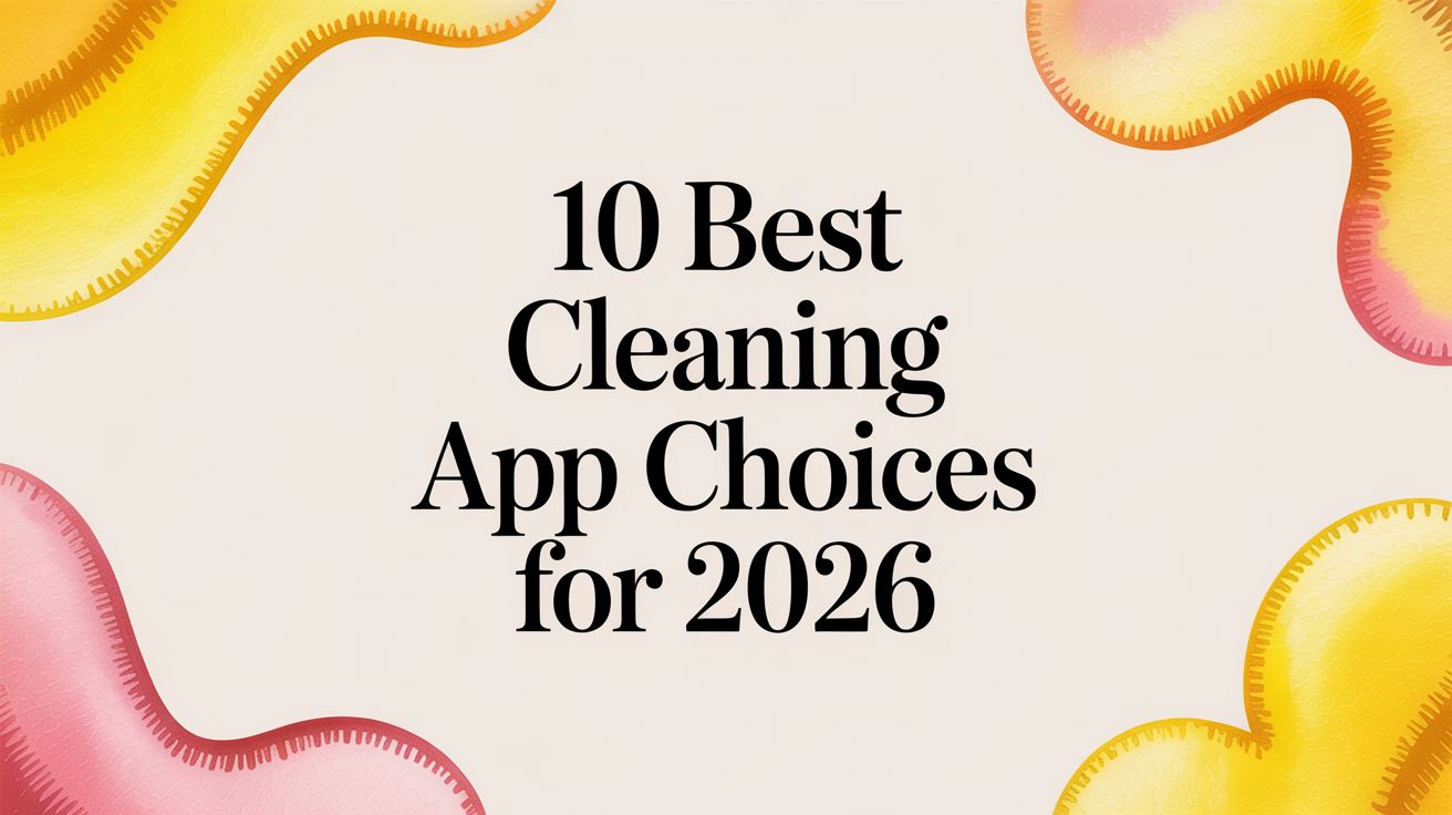 10 Best Cleaning App Choices for 2026