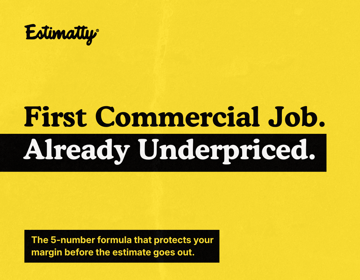 How to Price a Commercial Cleaning Job (Without Guessing)