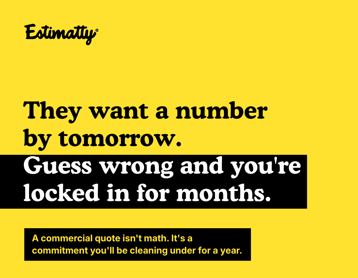 How to Quote Commercial Cleaning Jobs with Confidence