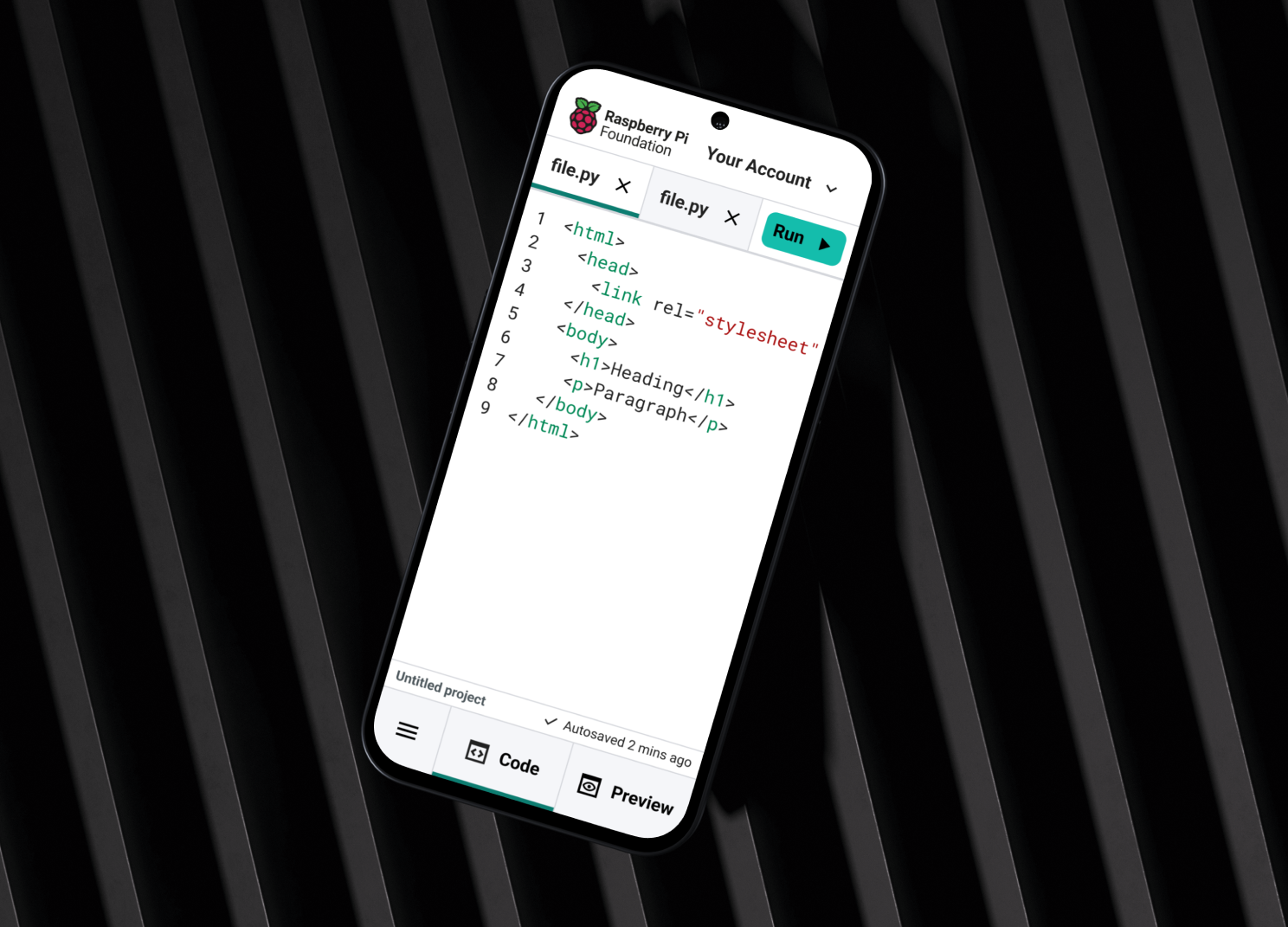 Code Editor ✷ Raspberry Pi Foundation