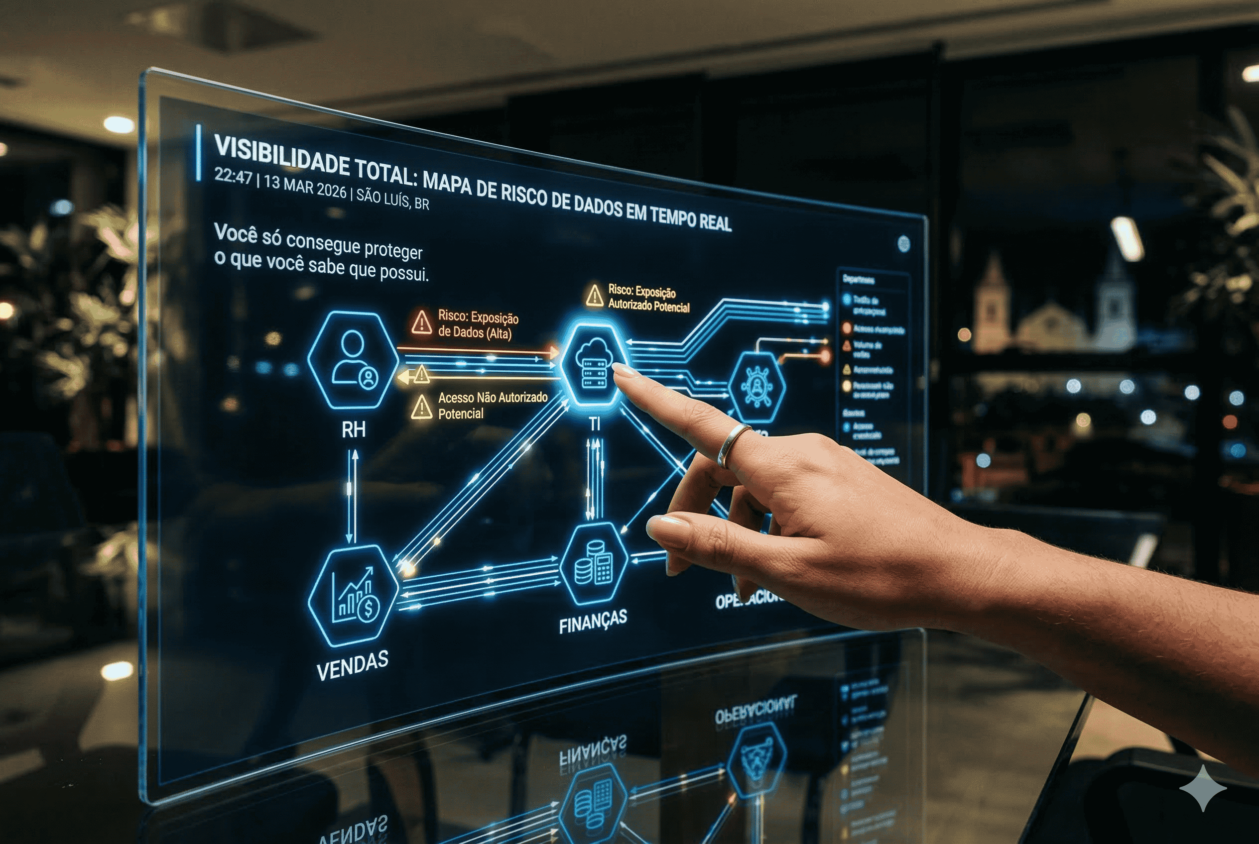 image of expert panel discussing blockchain