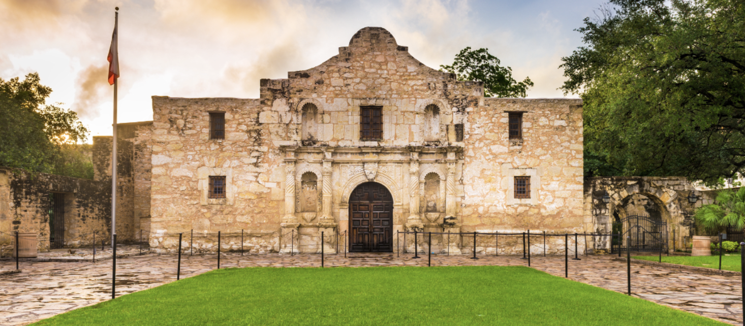 The Alamo stock image