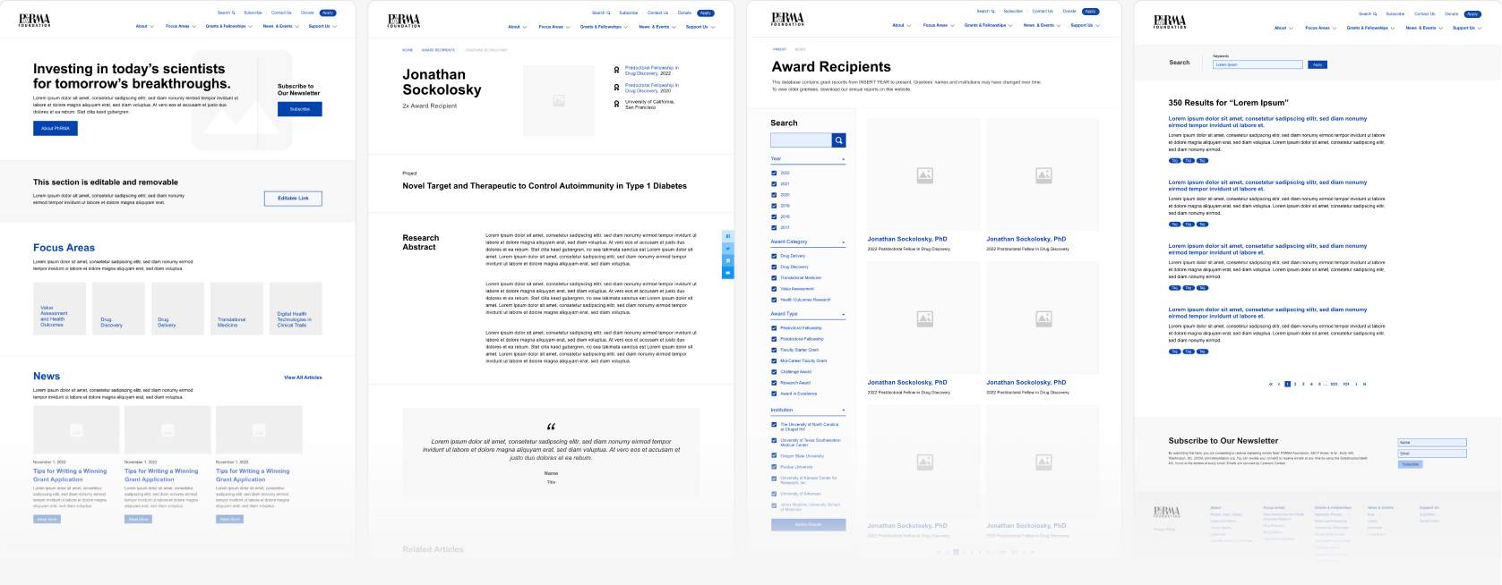 EMBM timeline components.