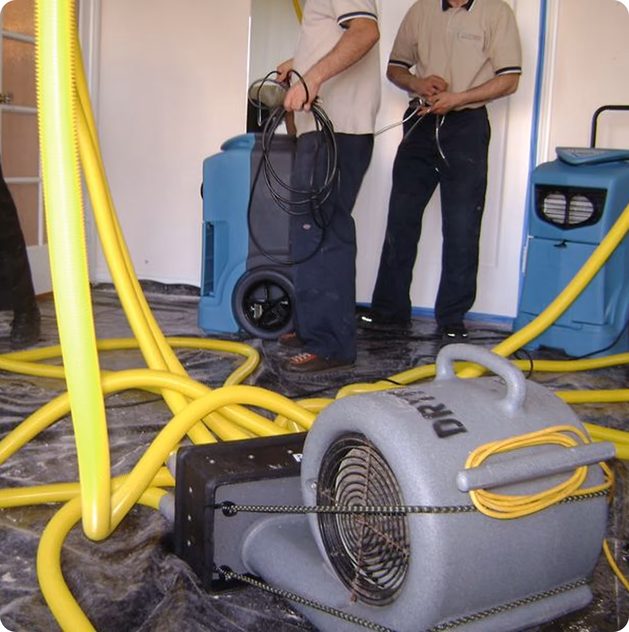 Professional Water Damage Restoration Equipment
