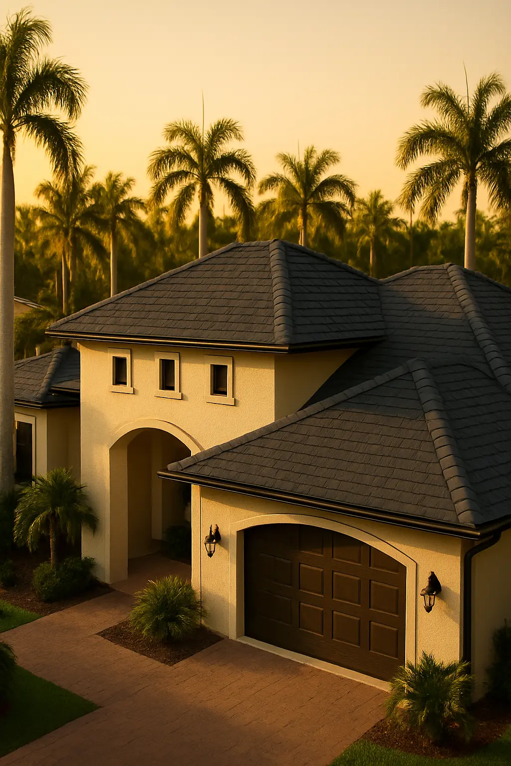 image of roof being repaired