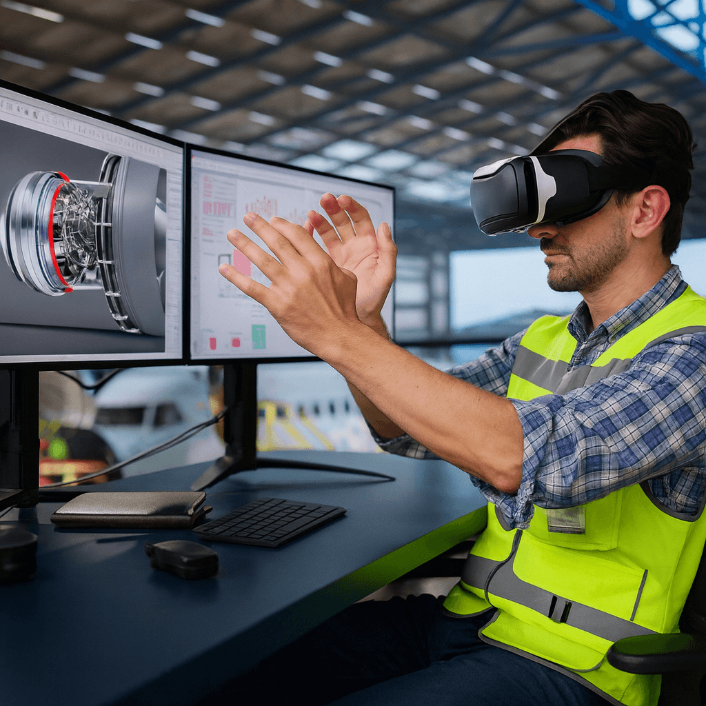 AR/VR Training Modules in Aviation MRO - July 2024 Recap