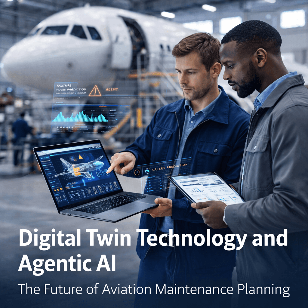 Digital Twin Technology and Agentic AI: The Future of Aviation Maintenance Planning