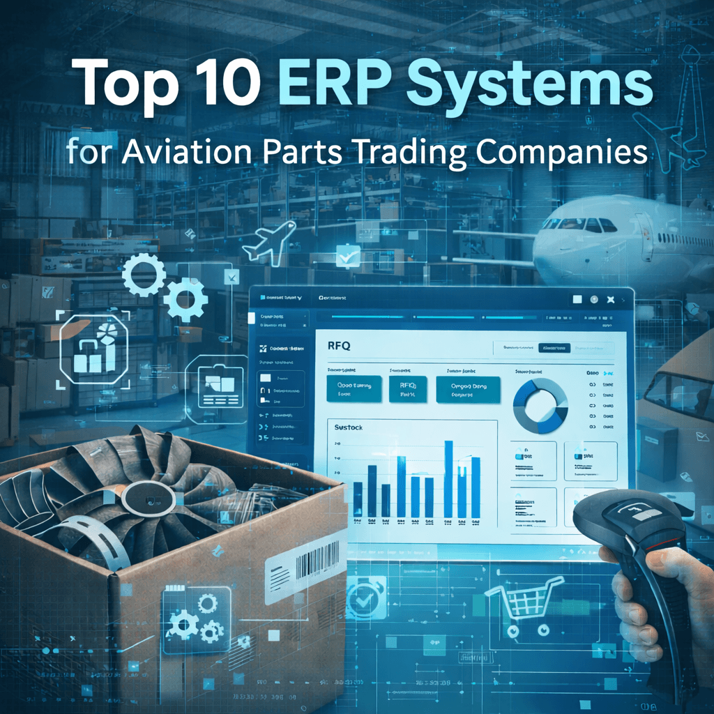 Top 10 ERP Systems for Aviation Parts Trading Companies in 2026