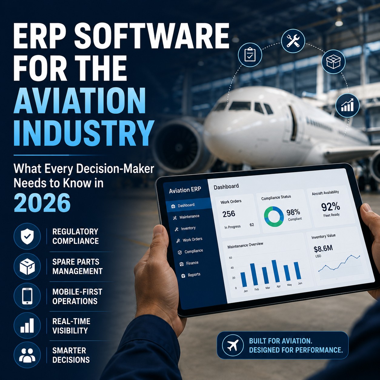 ERP Software for the Aviation Industry: What Every Decision-Maker Needs to Know in 2026