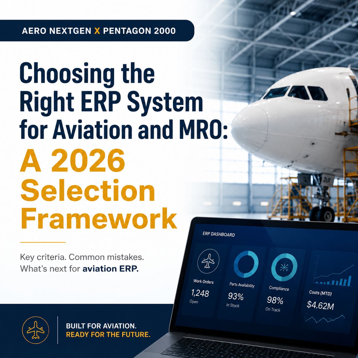 Choosing the Right ERP System for Aviation and MRO: A 2026 Selection Framework 