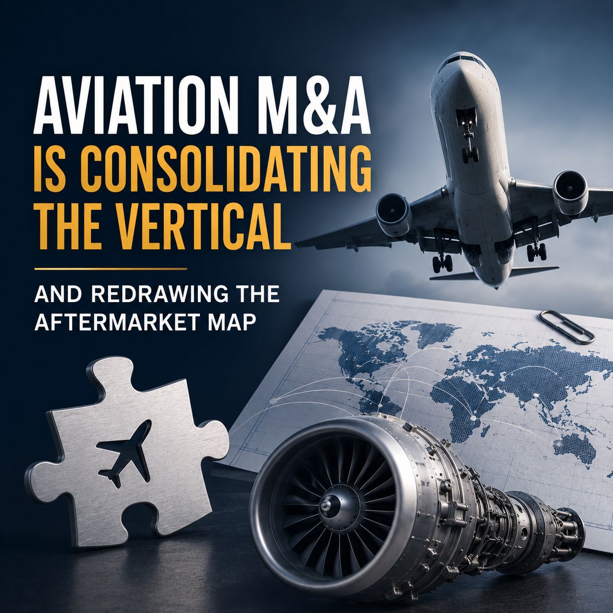 Aviation M&A Is Consolidating the Vertical — and Redrawing the Aftermarket Map
