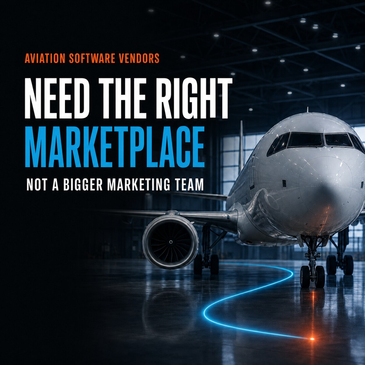 Aviation Software Vendors Don't Need a Bigger Marketing Team — They Need the Right Marketplace