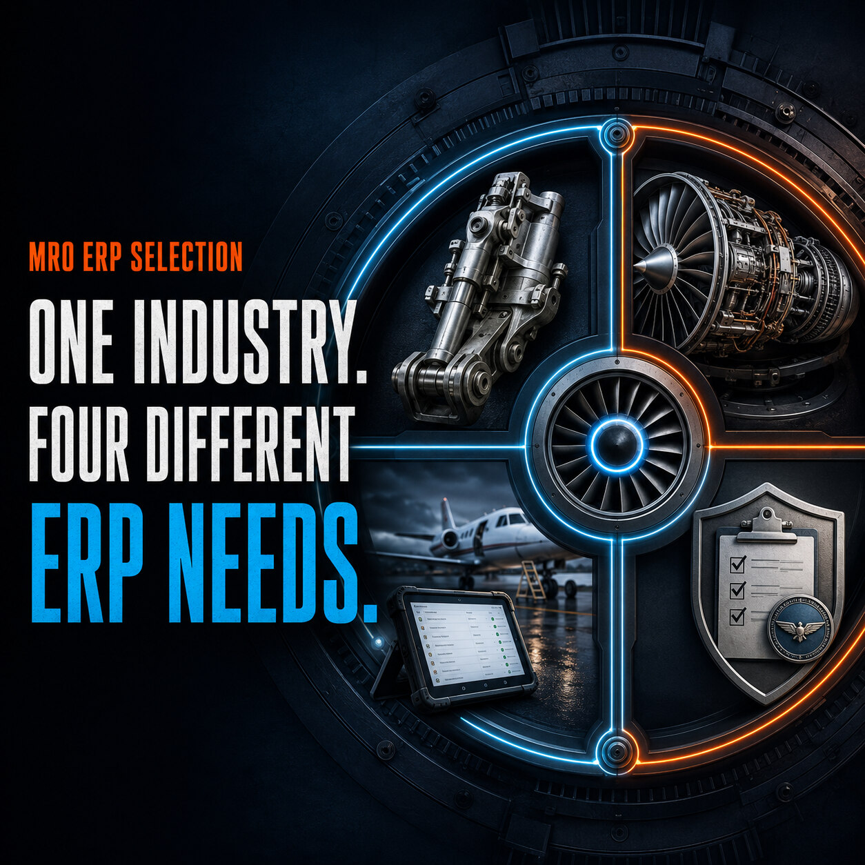 The Best Aviation MRO ERP Isn't One Product — It's the One Matched to Your Shop Type 