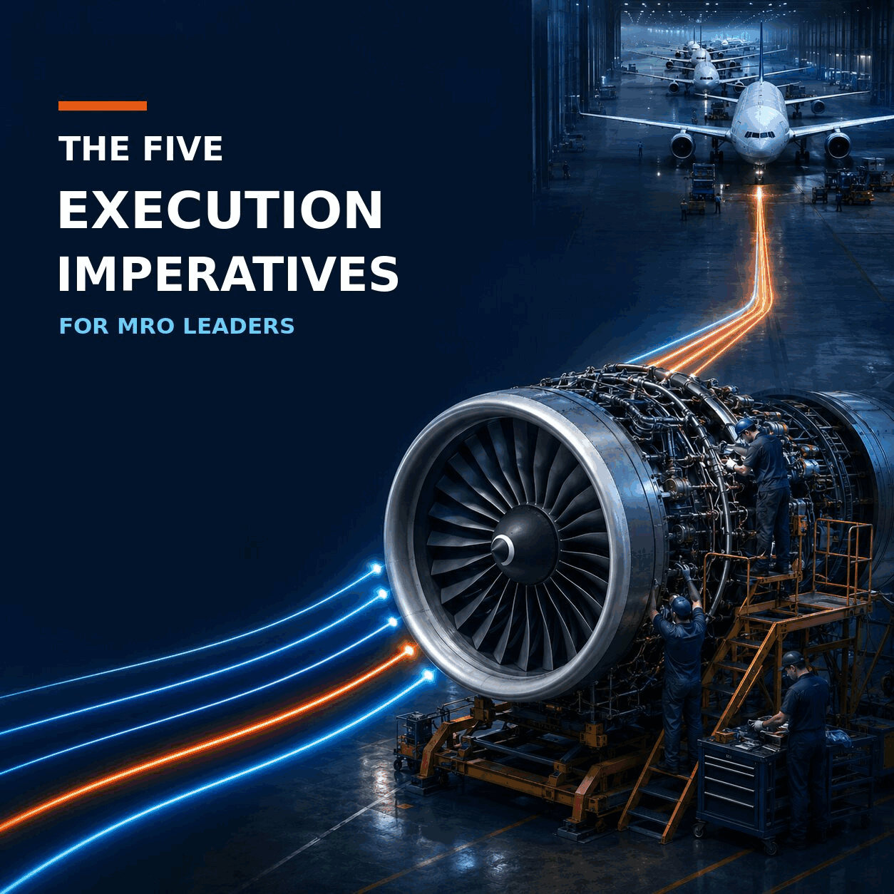 The Five Execution Imperatives for MRO Leaders: What Record Order Books Mean for the Aftermarket's Execution Gap 