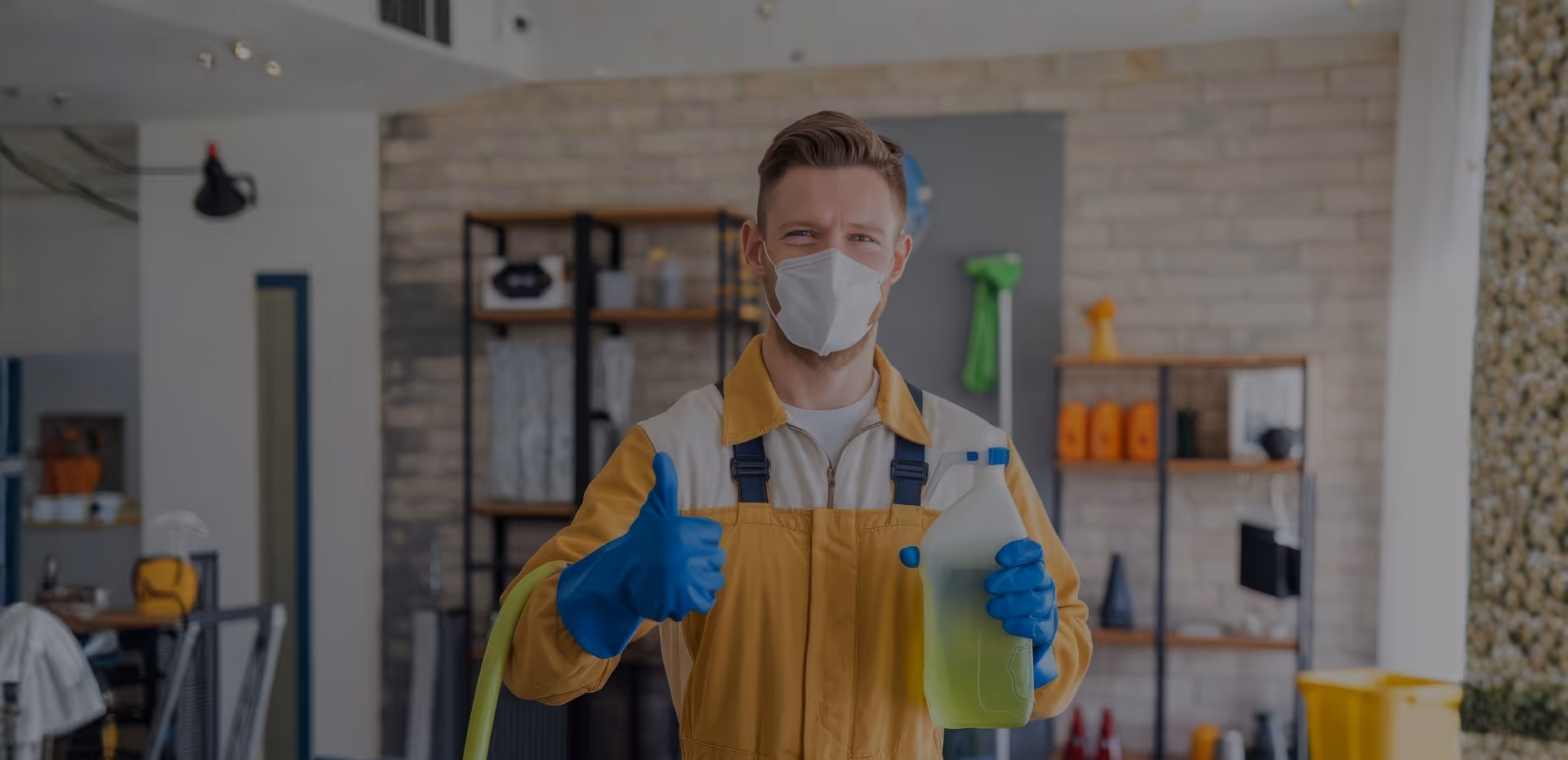 Professional cleaning service expert at work - EL ZOULOU Cleaning & Demolition