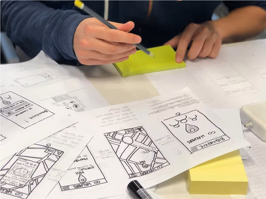 Überarbeitung des Designs