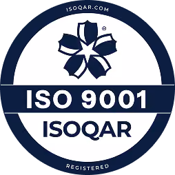 ISOQAR ISO 9001 seal
