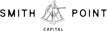 Smith Point Capital logo with a man using a surveying instrument between the words Smith and Point.