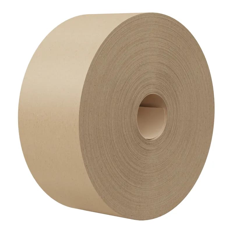Central¬Æ 160 Series Water-Activated Tape 3IN X600FT Kraft Paper 57LB 5.6MIL Medium Duty 10 Rolls/Case 60 Cases/Pallet