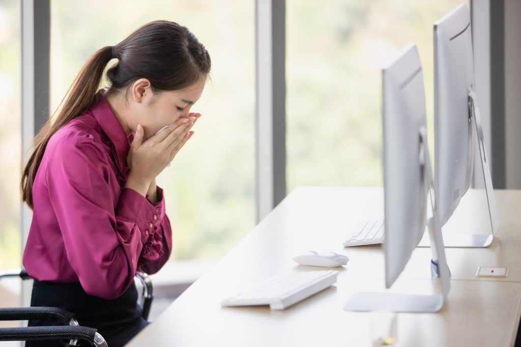 Poor indoor air quality impacts concentration and performance.