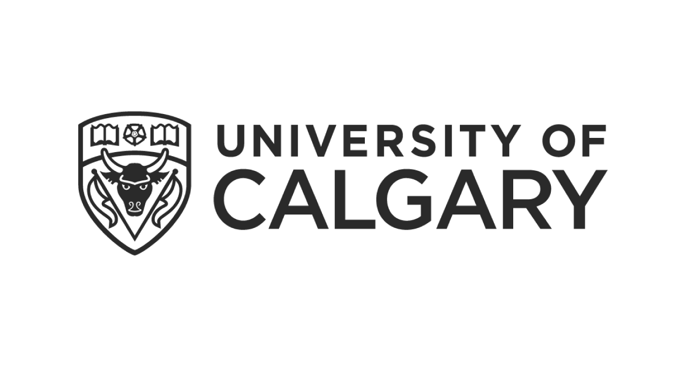 University of Calgary logo with a shield emblem and text.