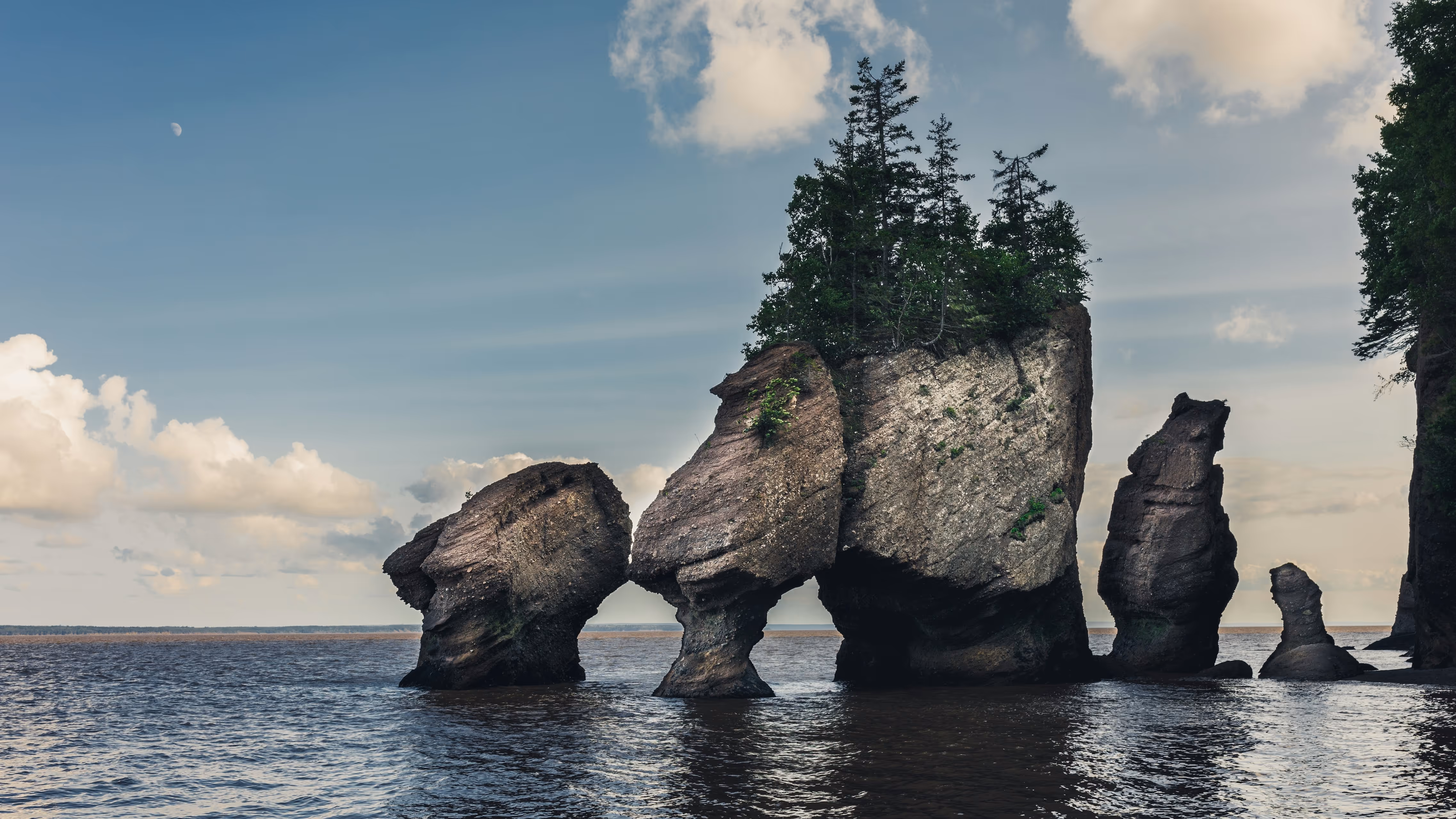 Hopewell Rocks, Bay of Fundy (New Brunswick). Designed to adapt. Built to last.