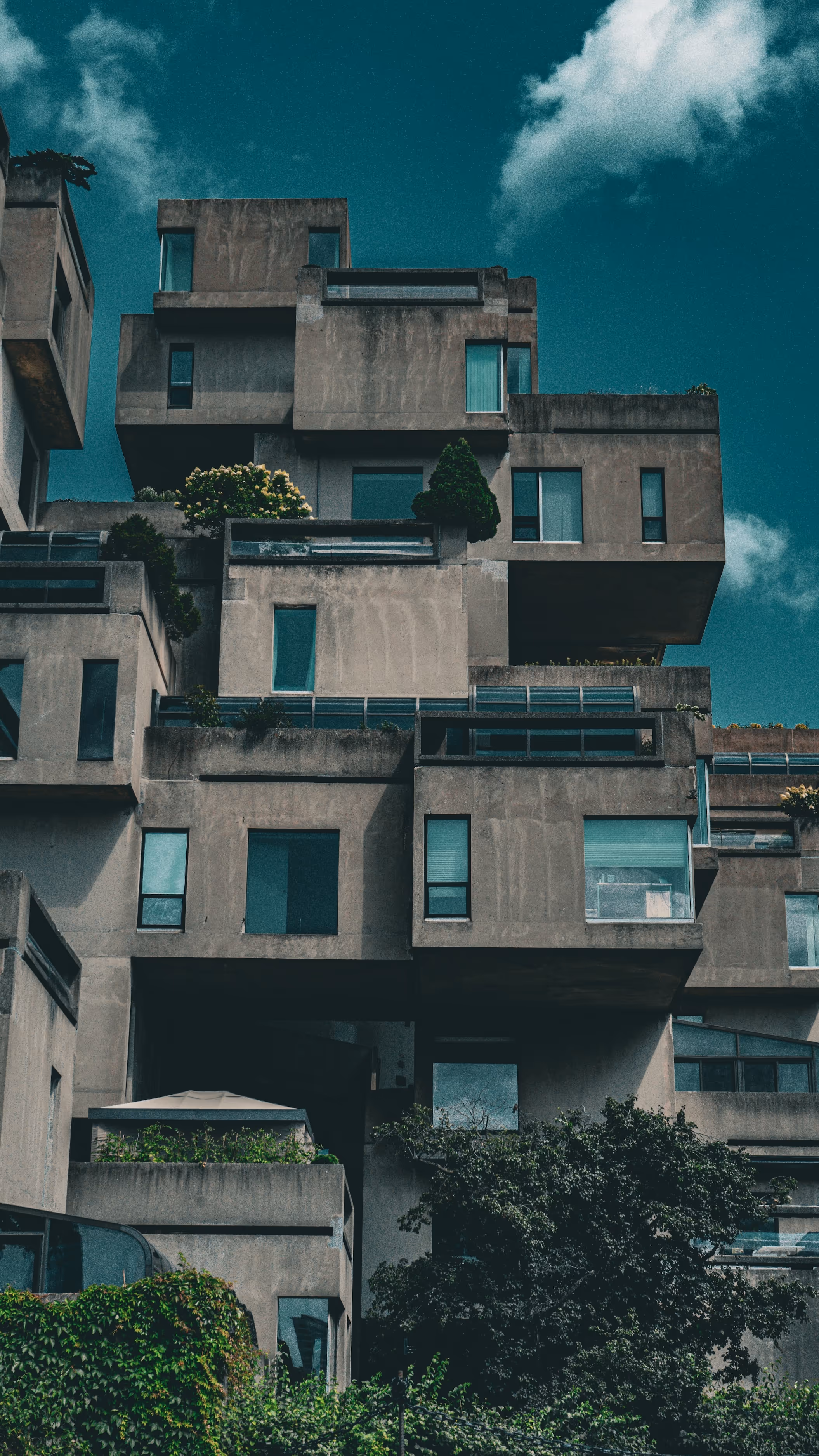 Habitat 67 (Montréal, Québec). Modular by design. Personal by intent.