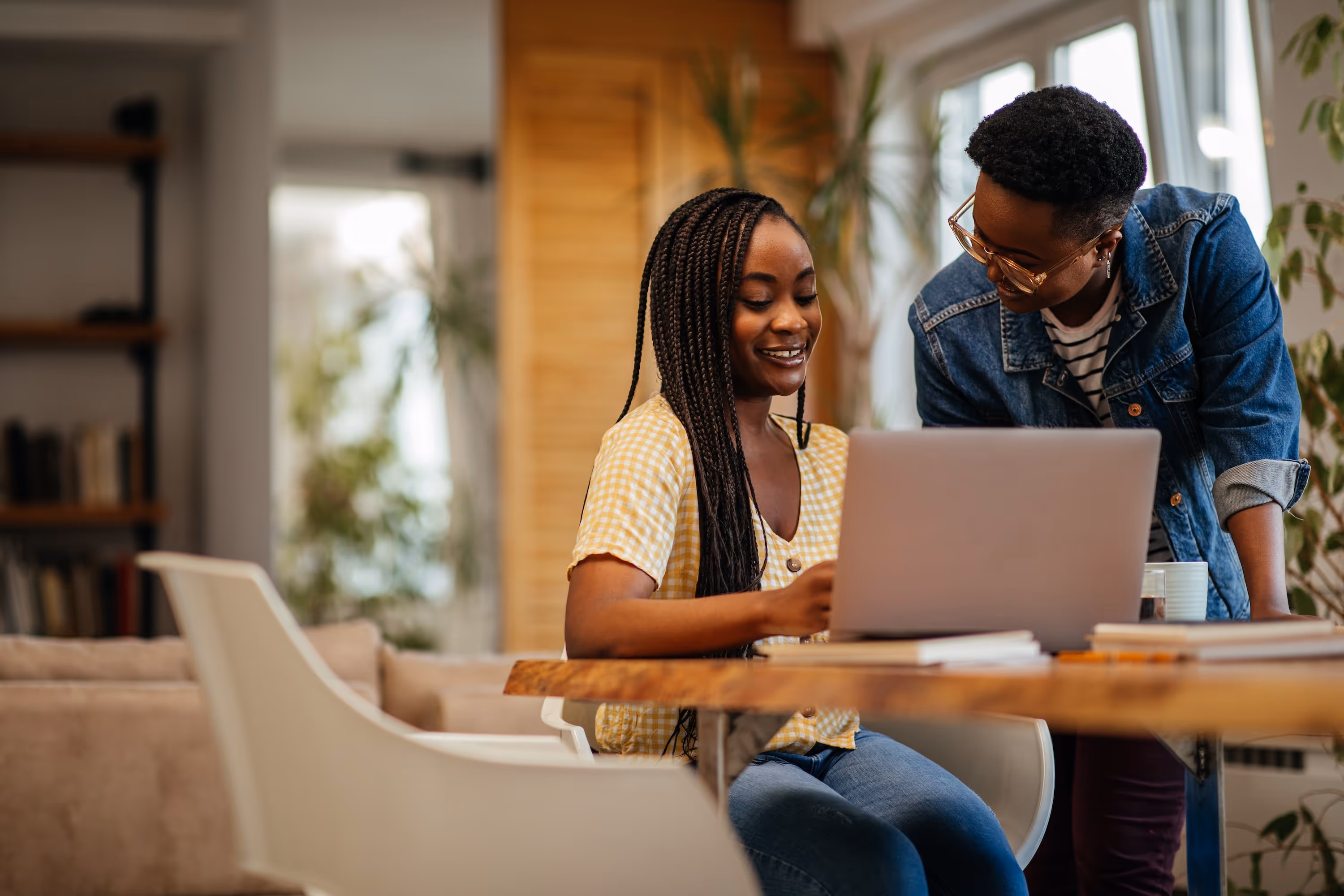 Friends Helping Each Other Stock Photo