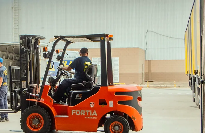 Máquina de carga de bull transporte