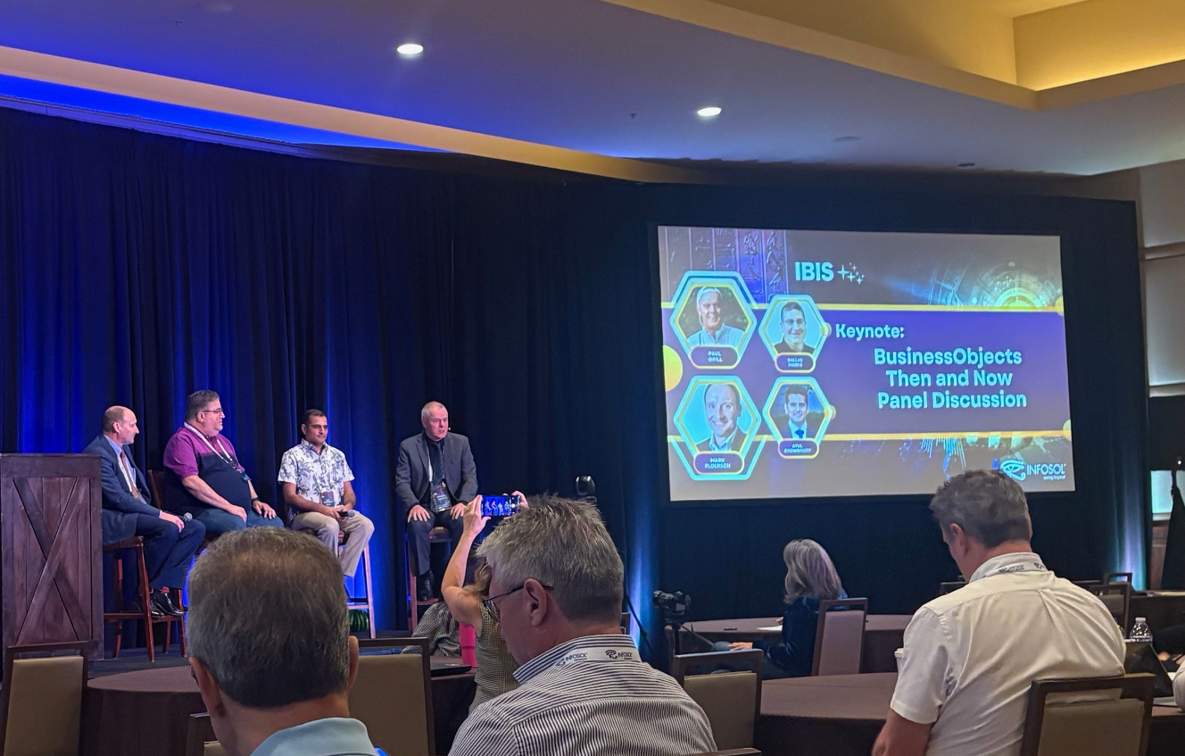 Paul Grill and a panel discussion at IBIS 2025