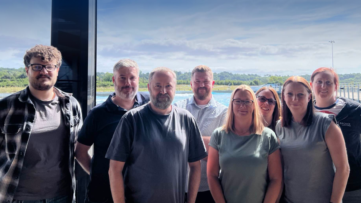 The Squirrel365 team at the wave