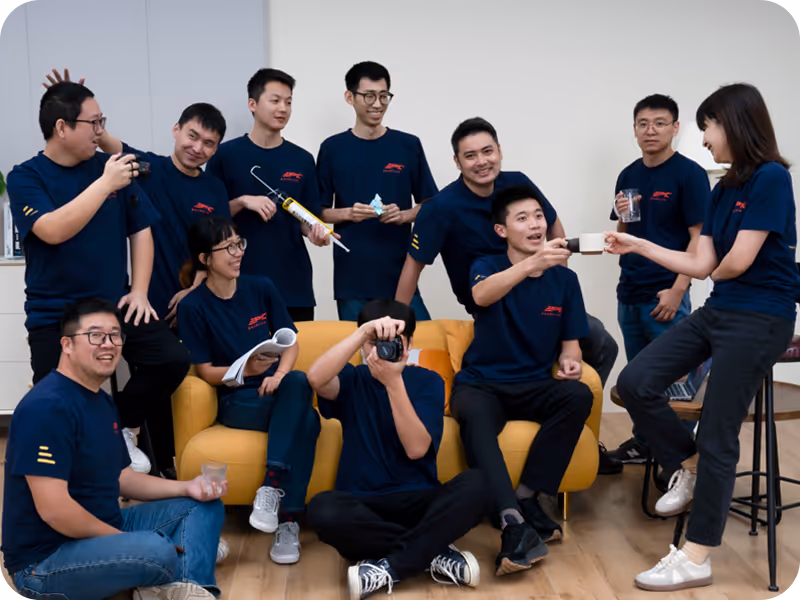 Epic Sourcing team in the China office