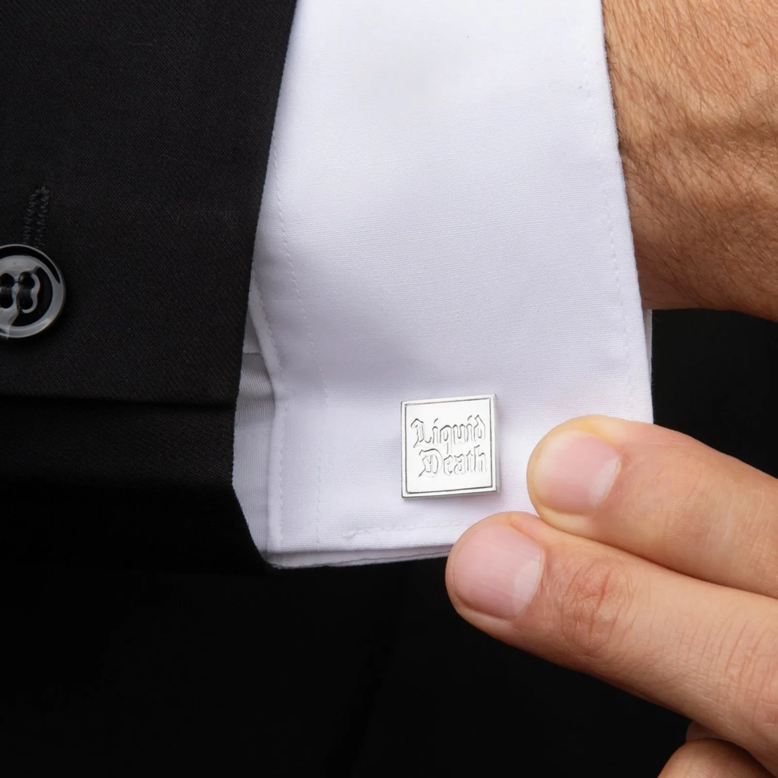 Liquid Death Killer Cuff Links