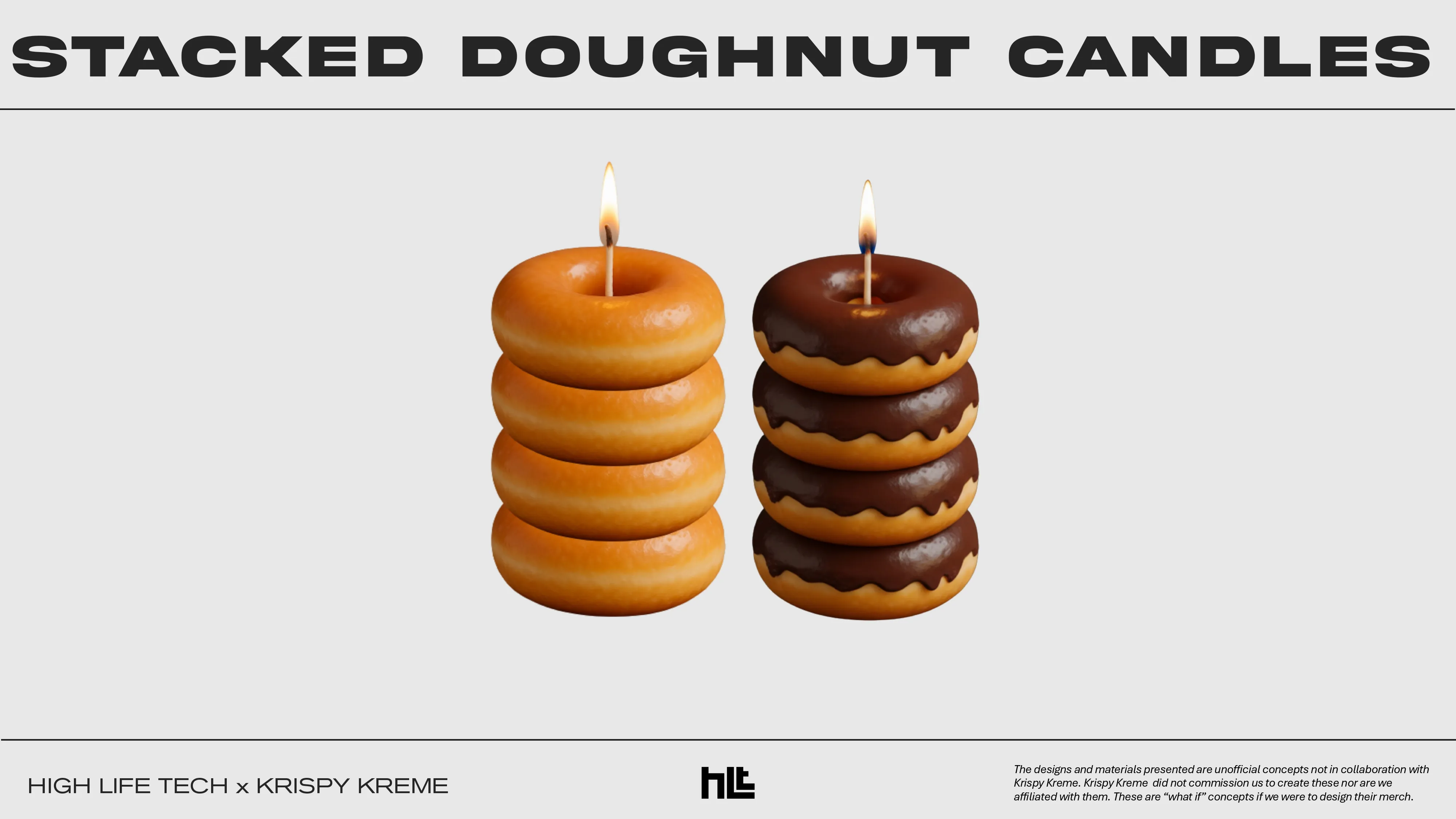Candles that smell like fresh Krispy Kreme doughnuts