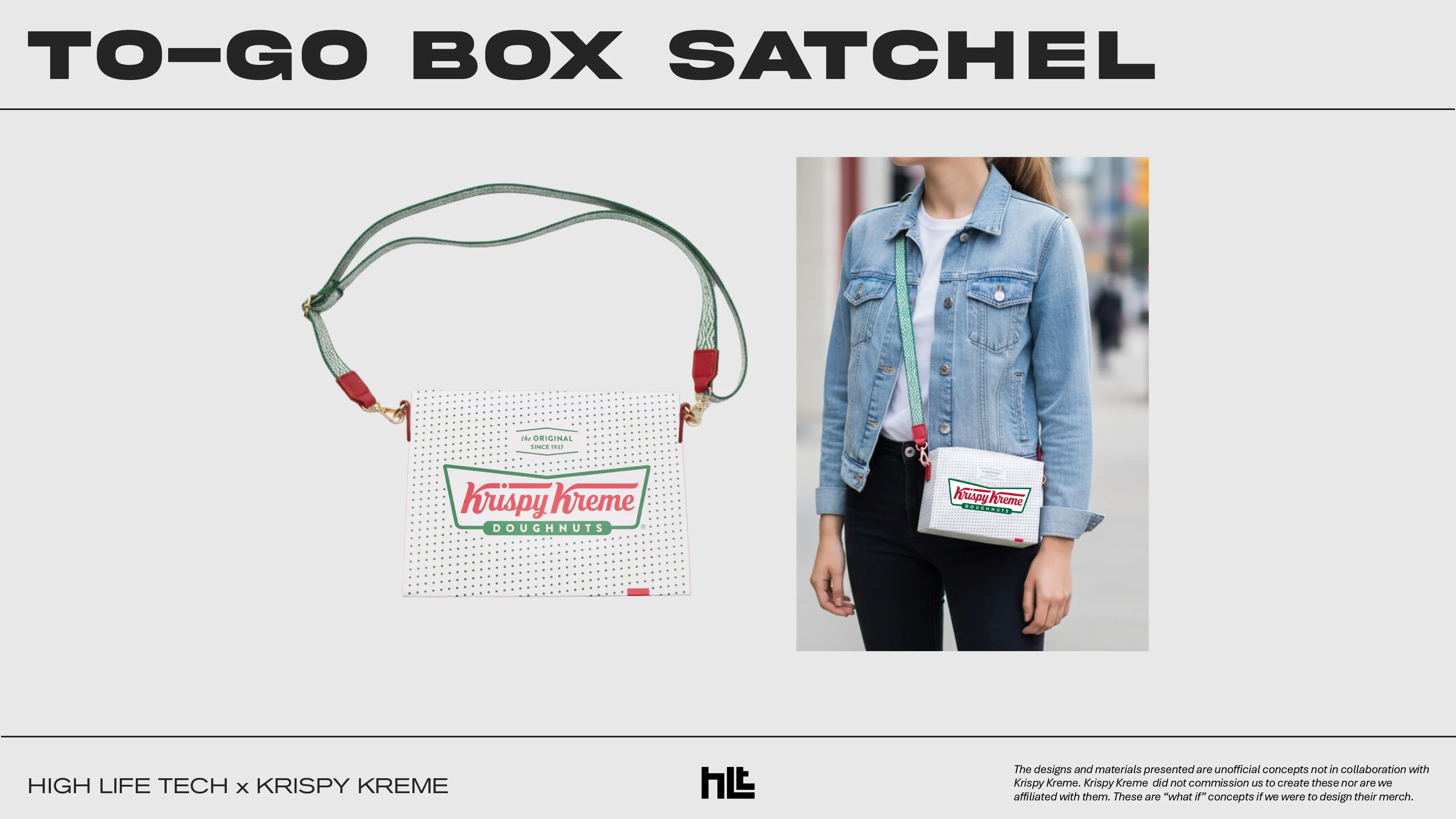 Krispy Kreme To Go Box Purse