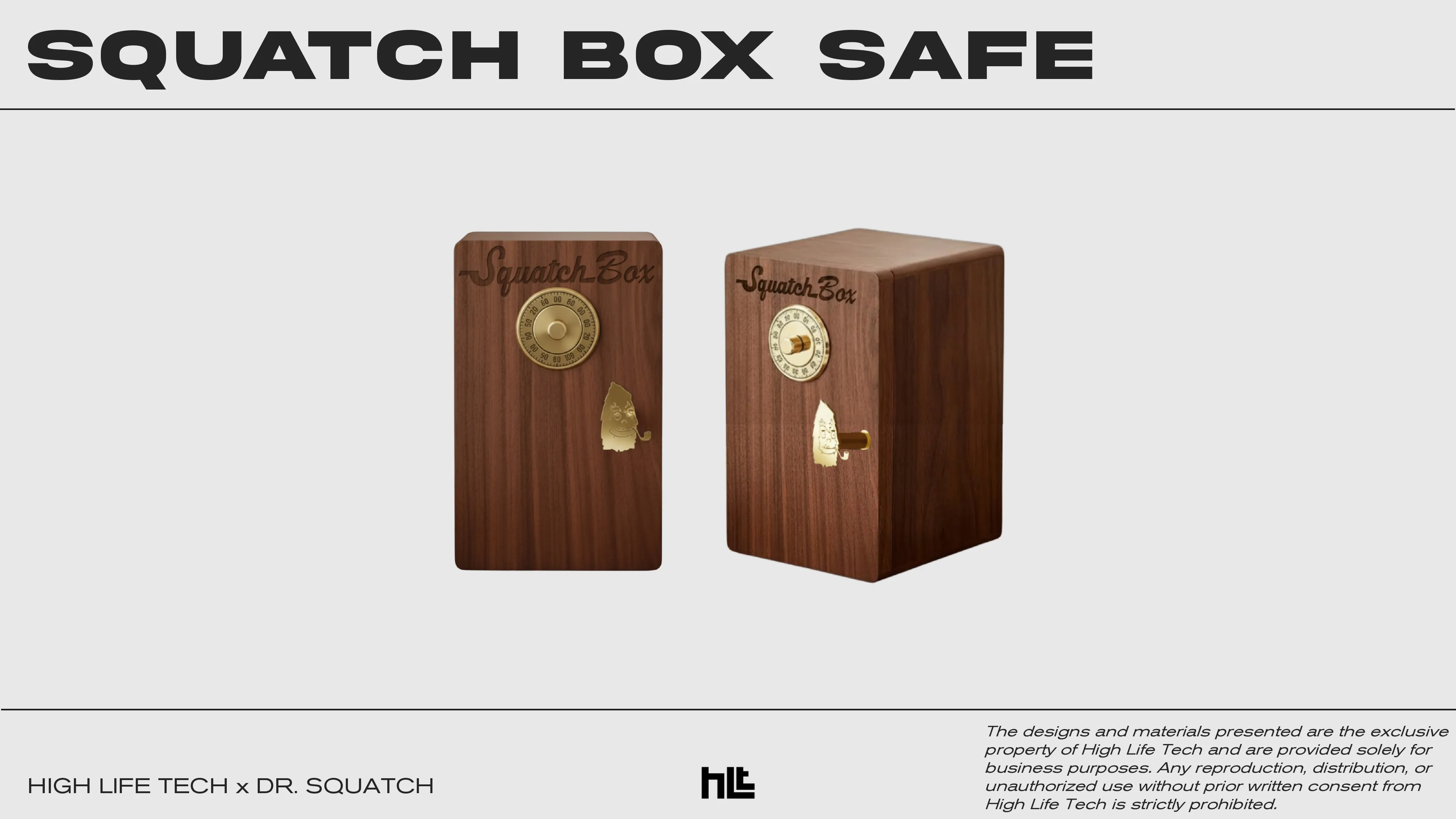 A custom safe box concept for Dr.Squatch