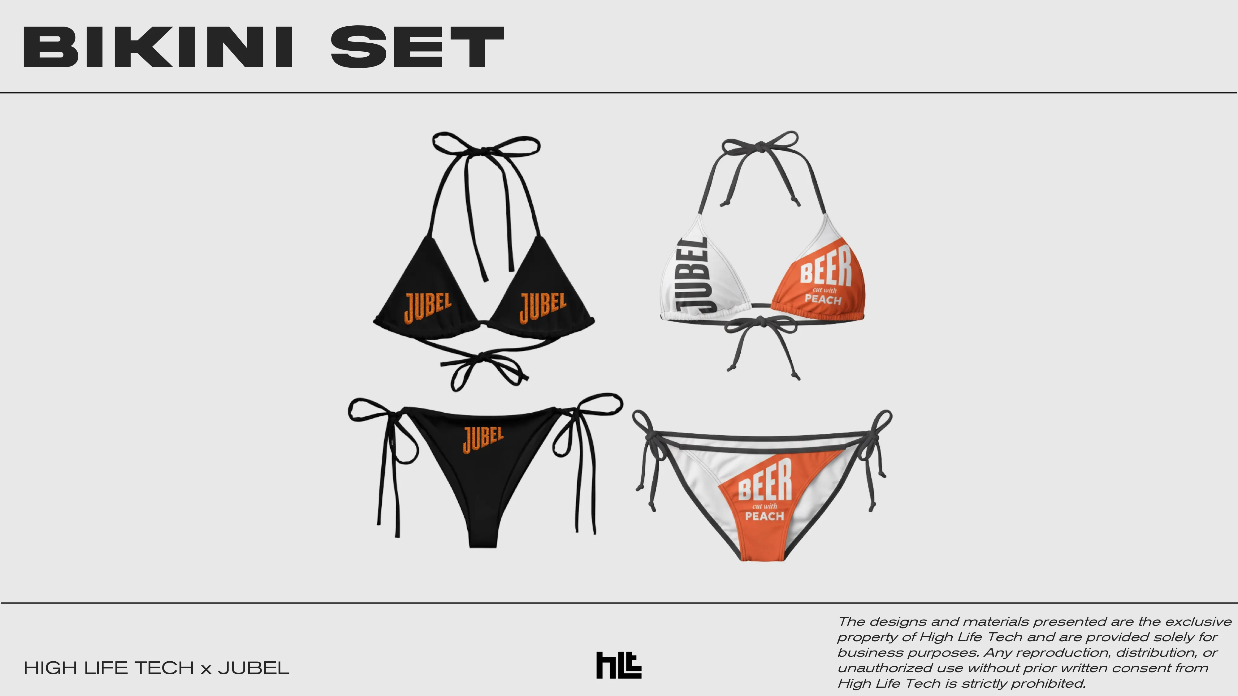 A custom bikini set concept 