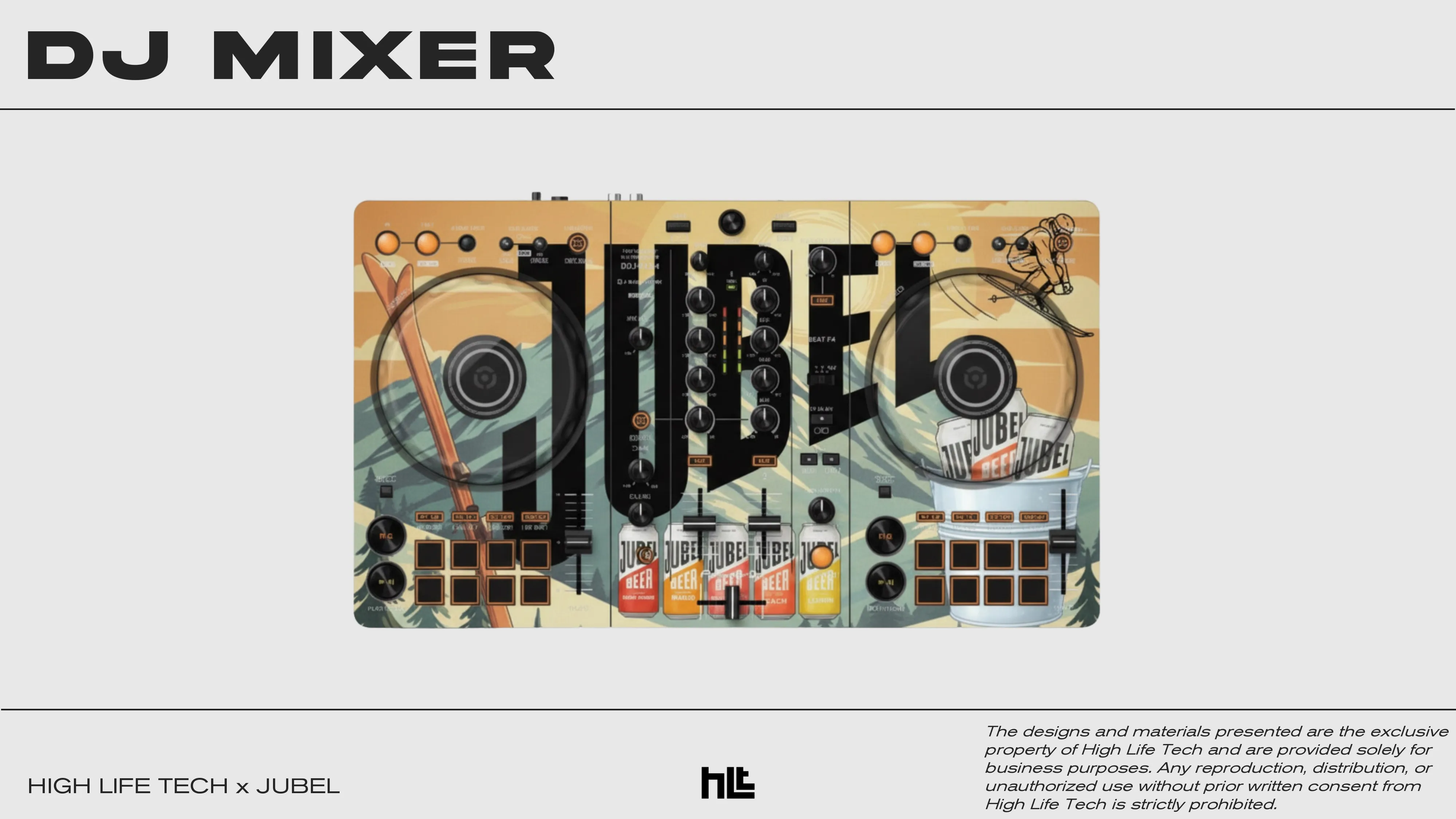 A DJ mixer for all those raves